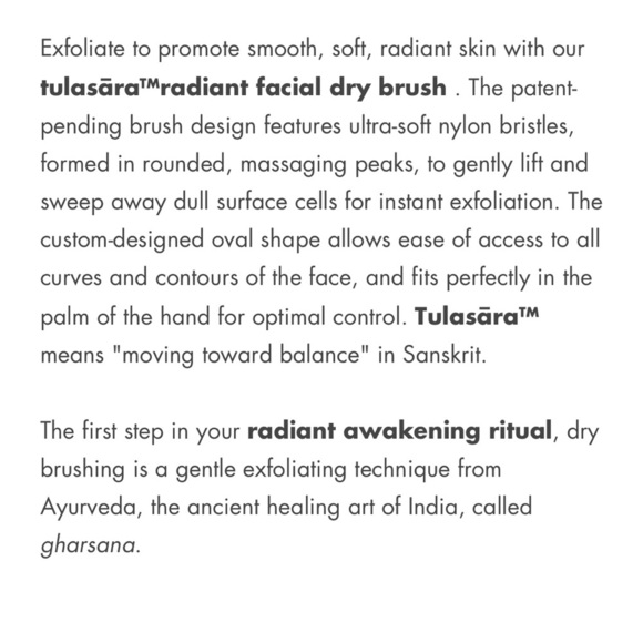 Aveda Tulasara Facial Dry Brush NIB - Picture 3 of 11
